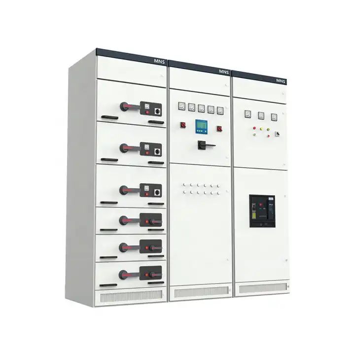 Switchgear med låg spänningslåda