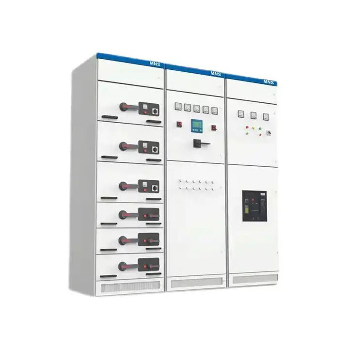 Switchgear med låg spänningslåda